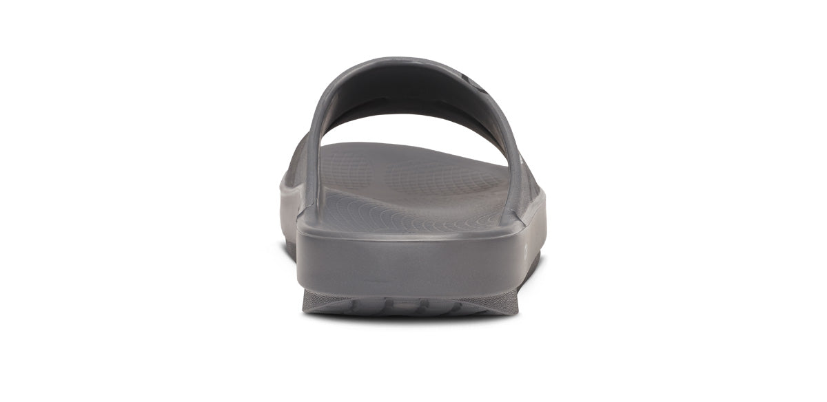 BAUER/OOFOS Men's OOahh Sport Slide Sandal – Slate - Image 5