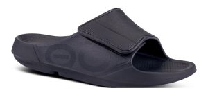 Men's OOahh Sport Flex Sandal - Matte Black